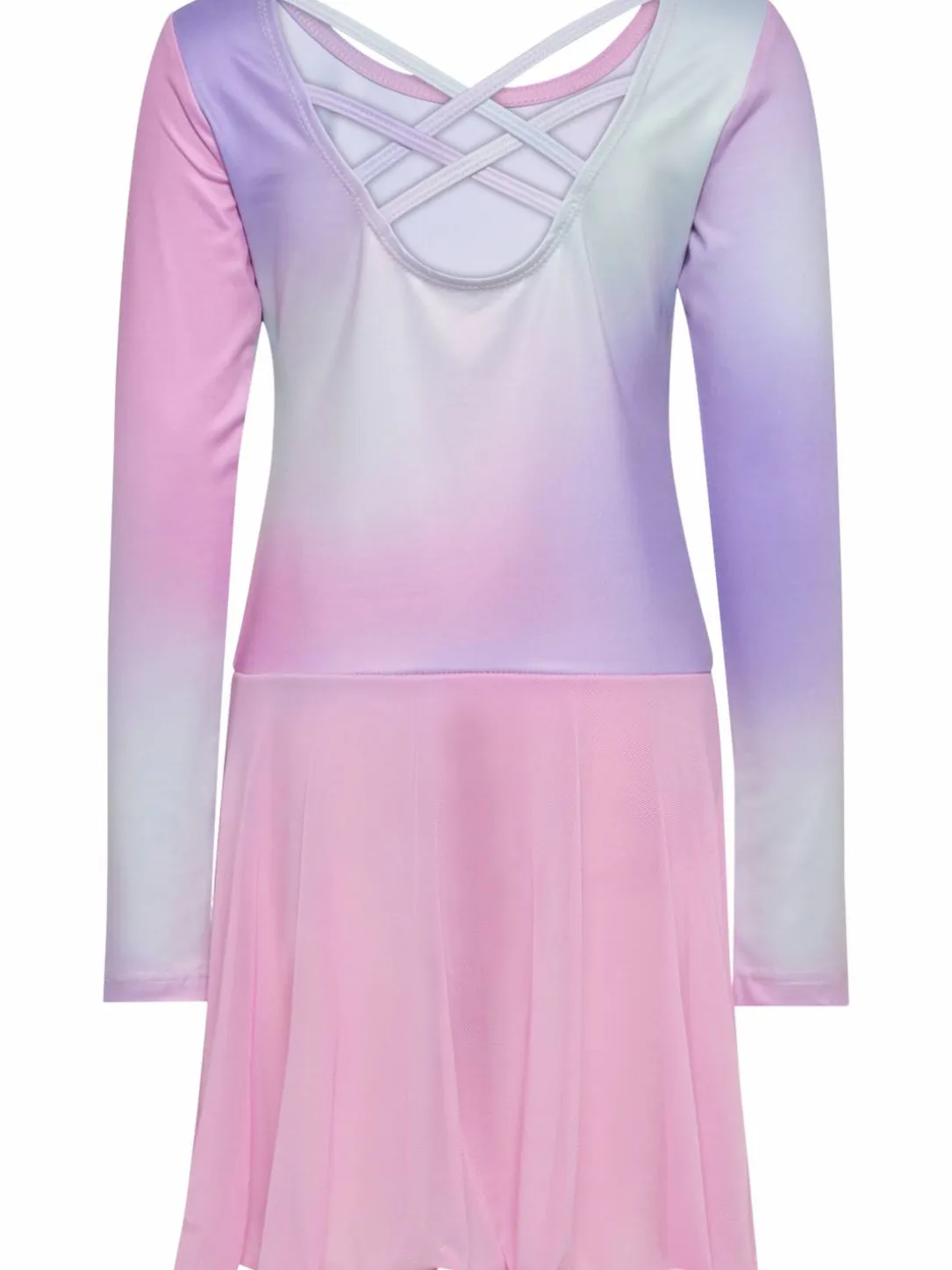hmlJR GRADIENT SKIRTY GYMSUIT L/S