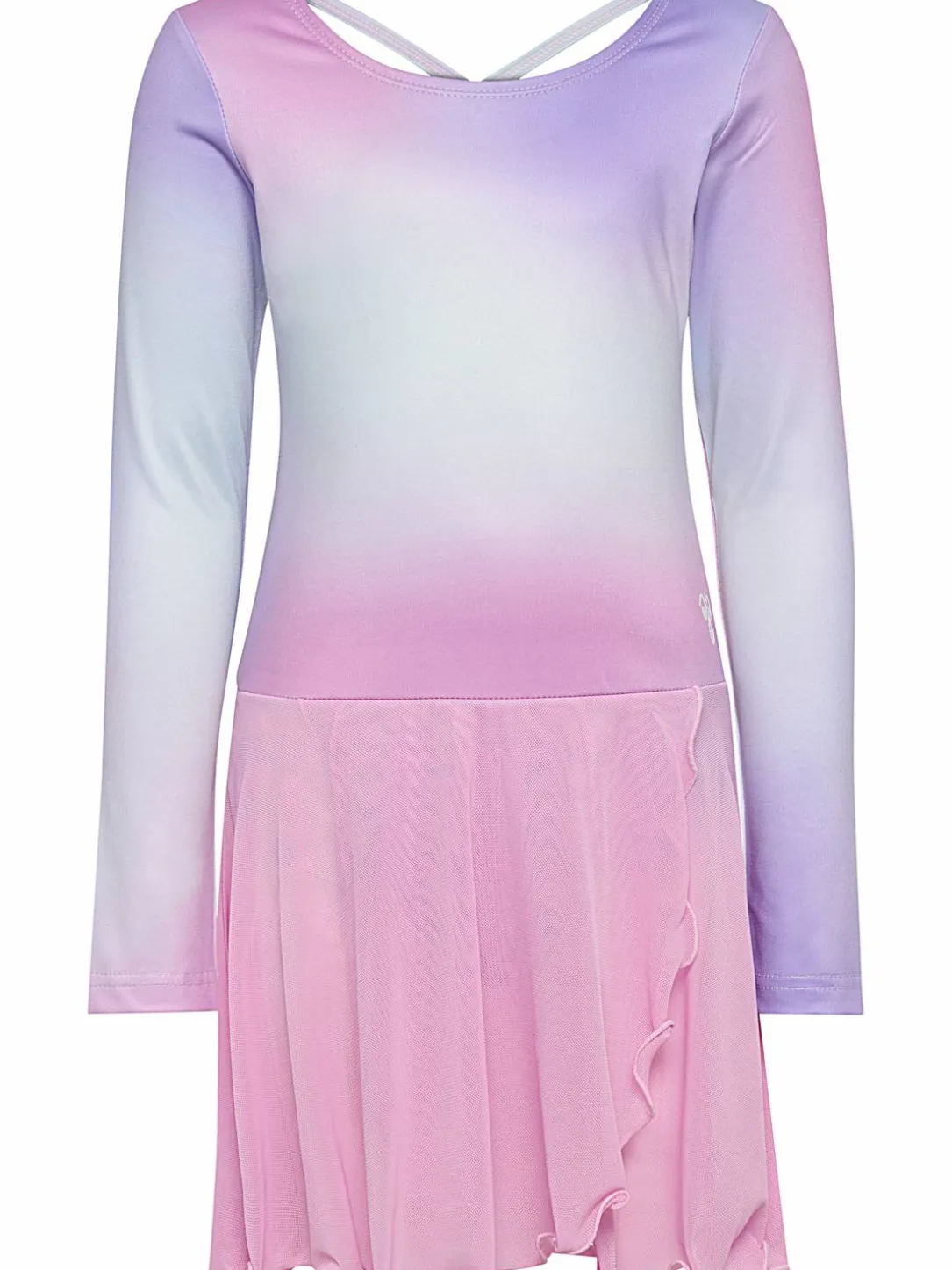 hmlJR GRADIENT SKIRTY GYMSUIT L/S
