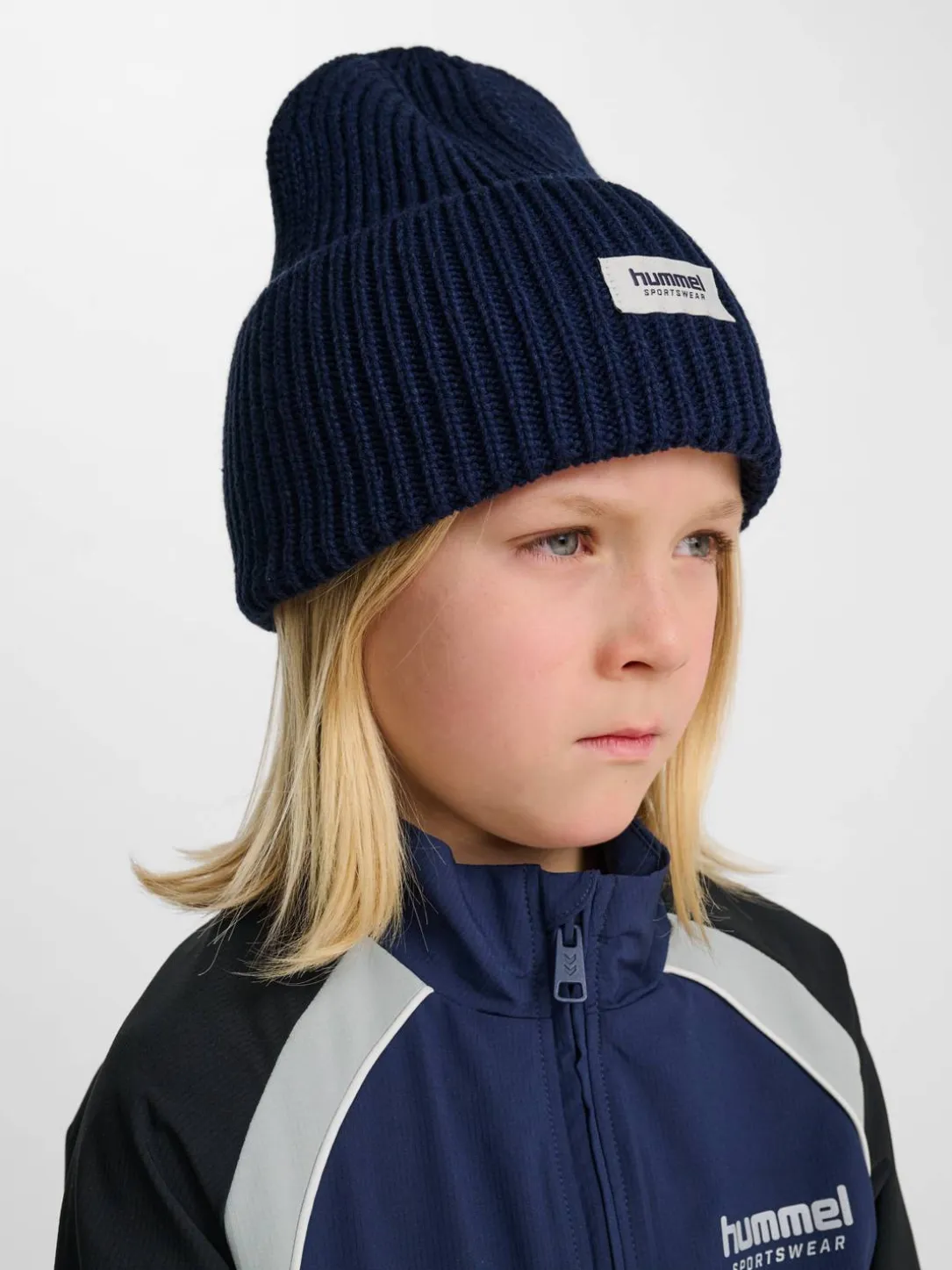 hmlJR HEAVY RIB KNIT BEANIE
