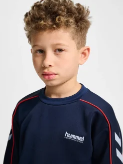 hmlJR INTERLOCK CREWNECK