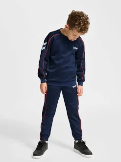 hmlJR INTERLOCK CREWNECK