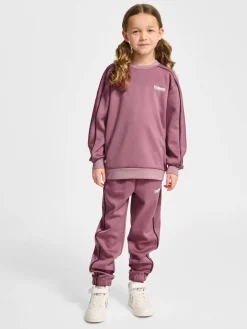 hmlJR INTERLOCK CREWNECK