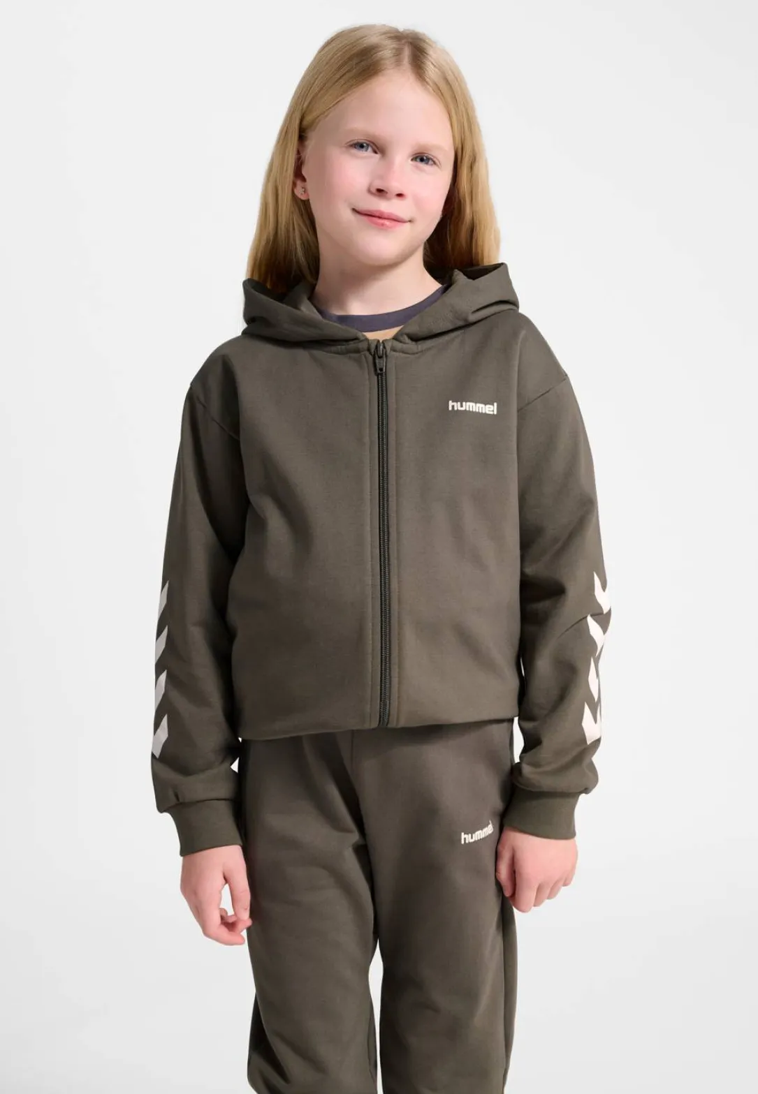 hmlJR LOGO ZIP JACKET