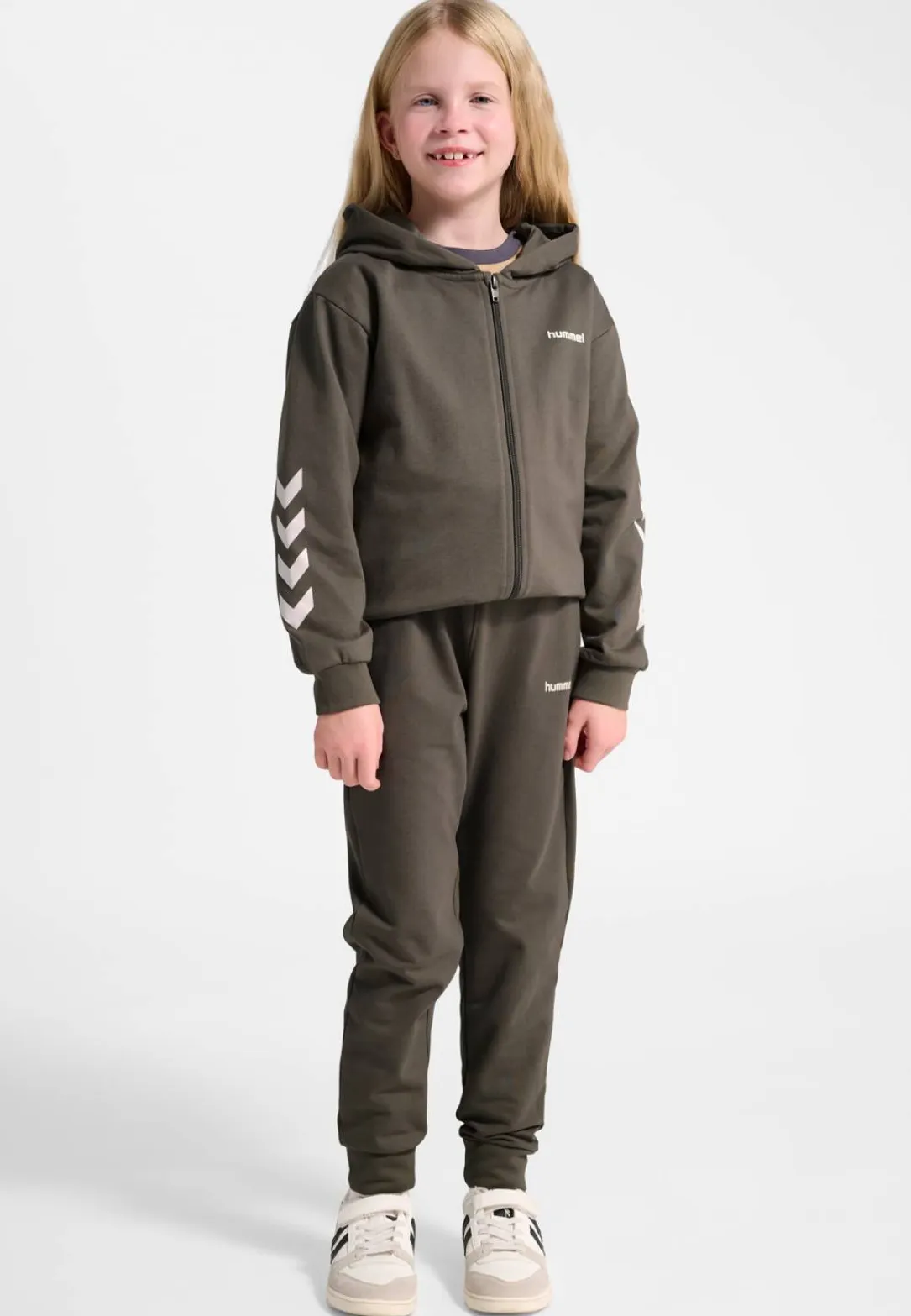 hmlJR LOGO ZIP JACKET