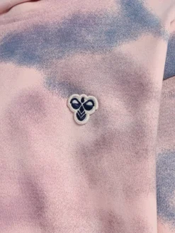 hmlJR LOOSE AOP HOODIE BEE