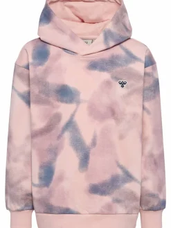 hmlJR LOOSE AOP HOODIE BEE