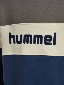 hmlJR LOOSE BLOCK CREWNECK