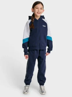 hmlJR LOOSE BLOCKED ZIP HOODIE