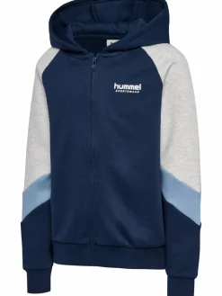 hmlJR LOOSE BLOCKED ZIP HOODIE