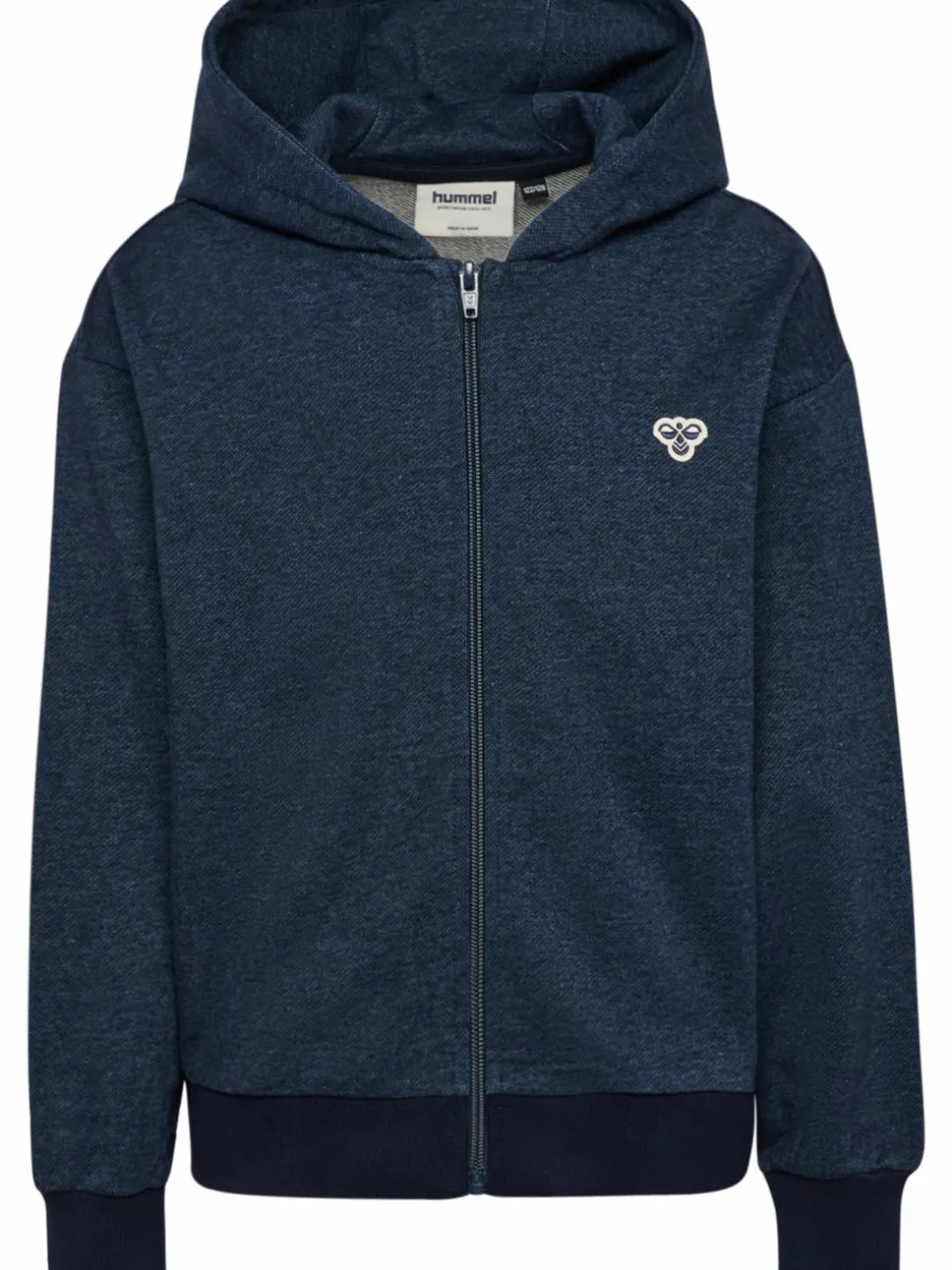 hmlJR LOOSE DNM ZIP HOODIE BEE