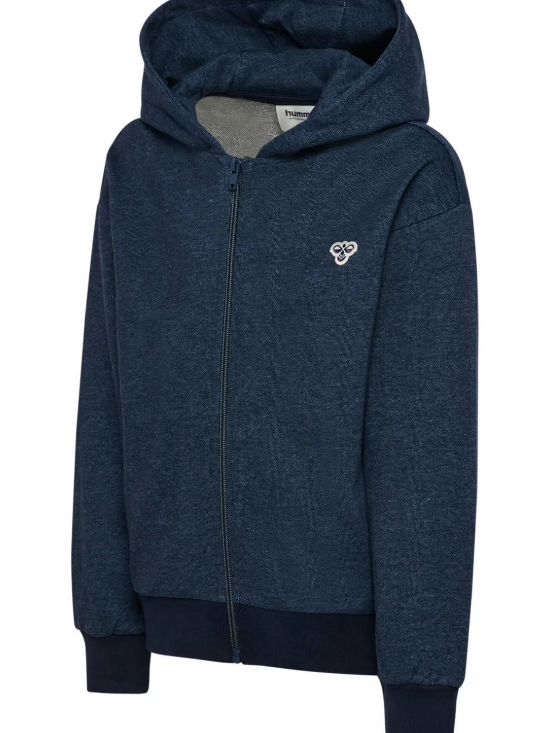 hmlJR LOOSE DNM ZIP HOODIE BEE