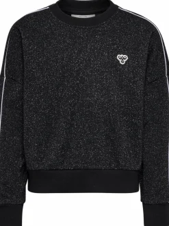 hmlJR LOOSE GLITTER CREWNECK
