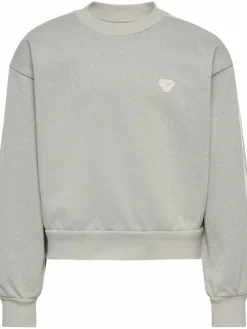 hmlJR LOOSE GLITTER CREWNECK
