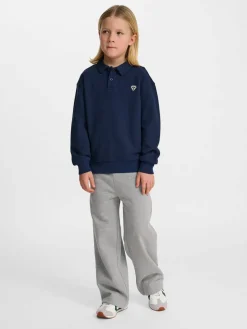 hmlJR LOOSE PIQUE POLO SWEATSHIRT