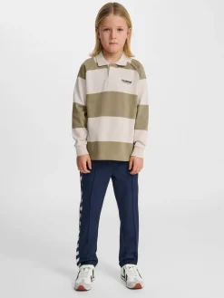 hmlJR LOOSE STRIPED POLO L/S