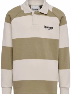 hmlJR LOOSE STRIPED POLO L/S