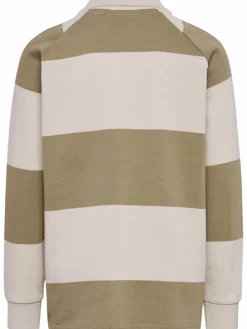 hmlJR LOOSE STRIPED POLO L/S