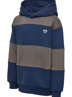 hmlJR LOOSE STRIPE HOODIE BEE