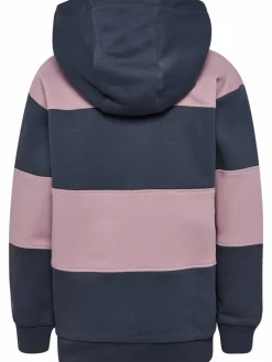 hmlJR LOOSE STRIPE HOODIE BEE