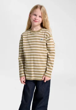 hmlJR LOOSE STRIPE T-SHIRT L/S BEE