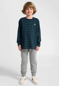 hmlJR LOOSE STRIPE T-SHIRT L/S BEE