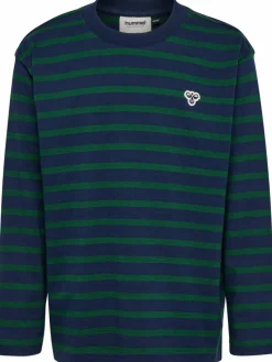 hmlJR LOOSE STRIPE T-SHIRT L/S BEE