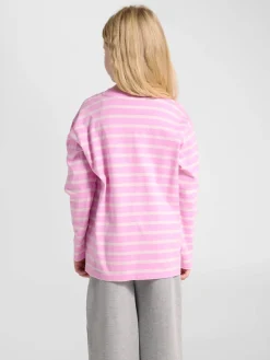 hmlJR LOOSE STRIPE T-SHIRT L/S BEE