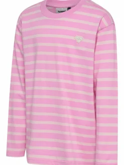 hmlJR LOOSE STRIPE T-SHIRT L/S BEE