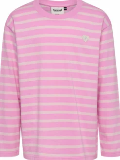 hmlJR LOOSE STRIPE T-SHIRT L/S BEE
