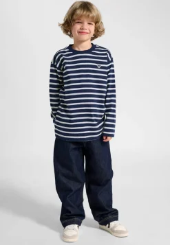 hmlJR LOOSE STRIPE T-SHIRT L/S BEE