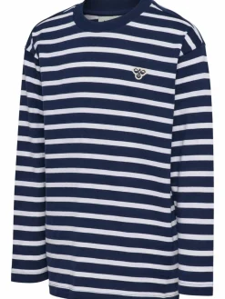 hmlJR LOOSE STRIPE T-SHIRT L/S BEE