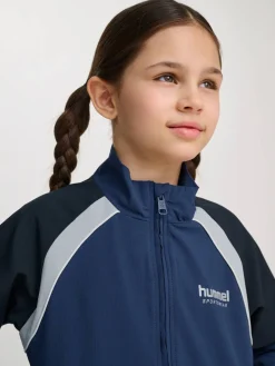 hmlJR LOOSE TRACKSUIT ZIP JACKET