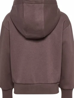 hmlJR LOOSE ZIP HOODIE BEE