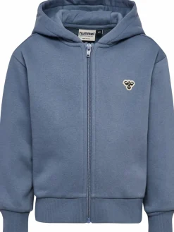 hmlJR LOOSE ZIP HOODIE BEE