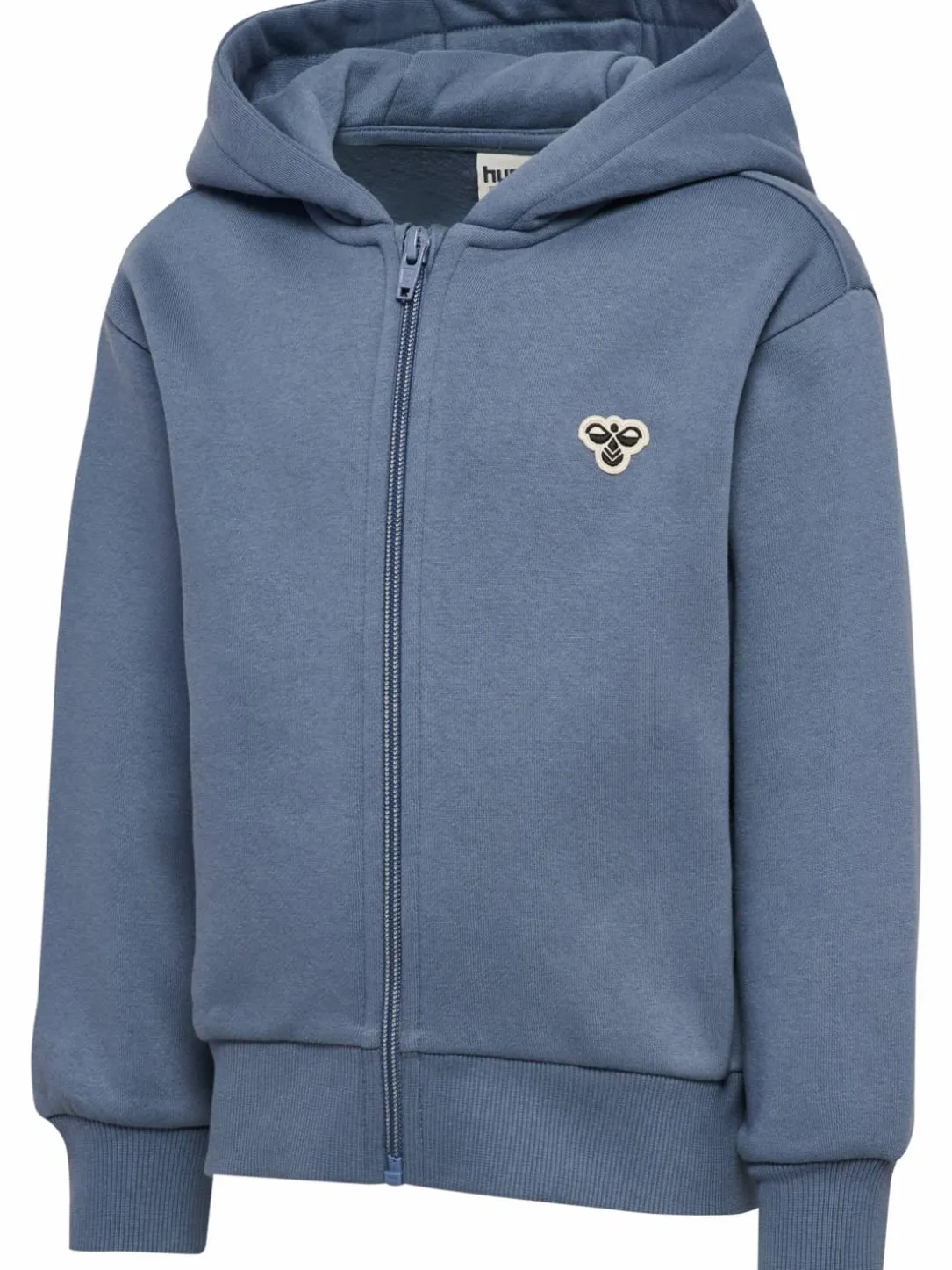 hmlJR LOOSE ZIP HOODIE BEE