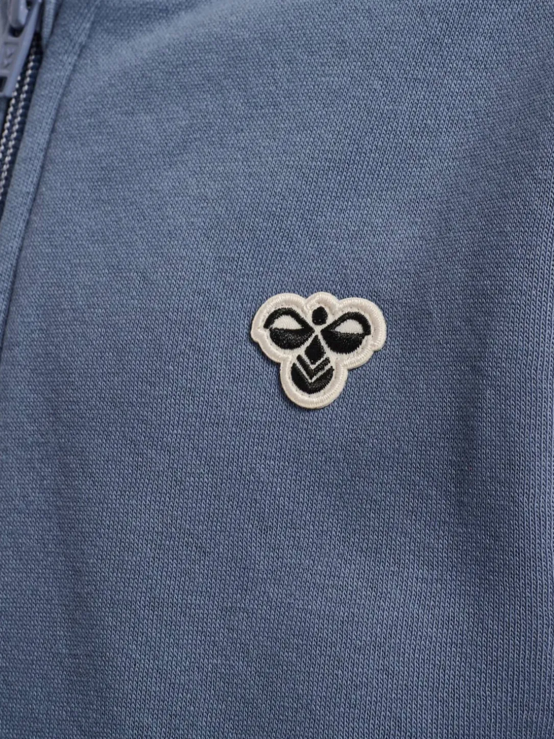 hmlJR LOOSE ZIP HOODIE BEE