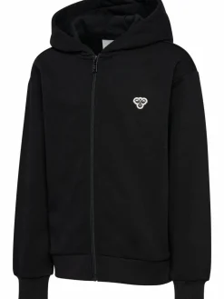 hmlJR LOOSE ZIP HOODIE BEE