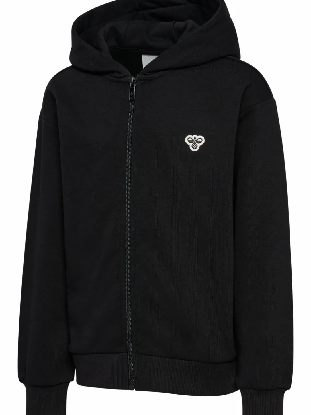 hmlJR LOOSE ZIP HOODIE BEE