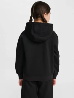 hmlJR LOOSE ZIP HOODIE BEE