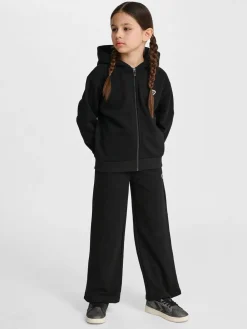 hmlJR LOOSE ZIP HOODIE BEE