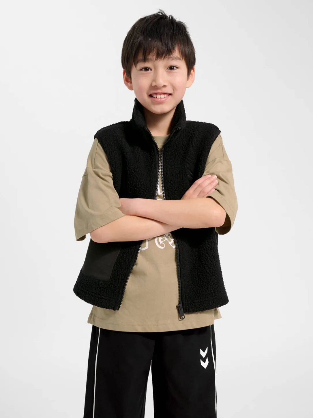 hmlJR MARTINI FLEECE ZIP VEST