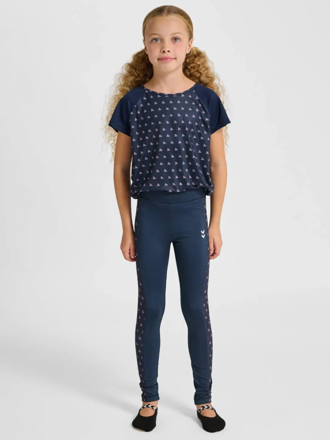 hmlJR MIX MID WAIST TIGHTS