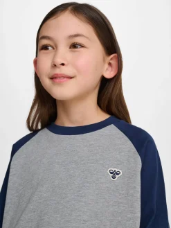 hmlJR RAGLAN LOOSE T-SHIRT L/S BEE