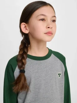 hmlJR RAGLAN LOOSE T-SHIRT L/S BEE