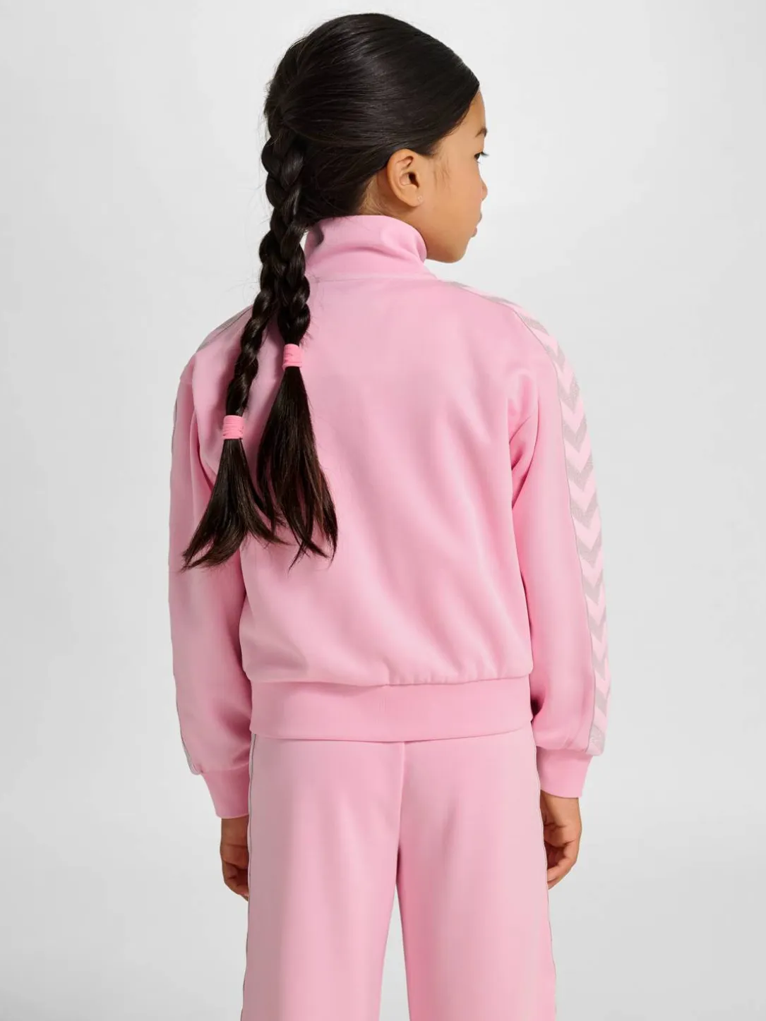 hmlJR REG POLY TAPE GIRL ZIP JACKET