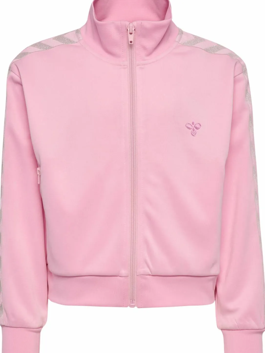 hmlJR REG POLY TAPE GIRL ZIP JACKET