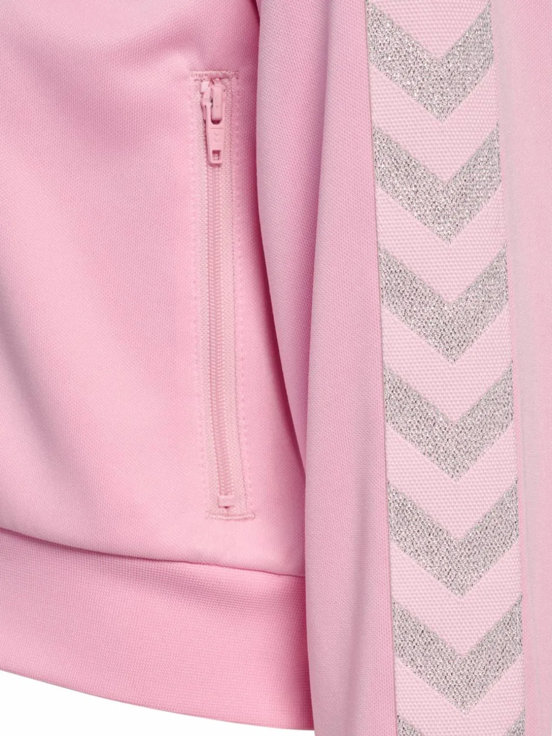 hmlJR REG POLY TAPE GIRL ZIP JACKET