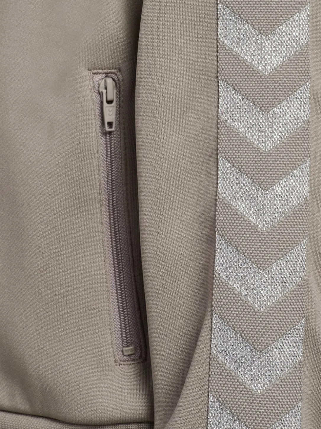 hmlJR REG POLY TAPE GIRL ZIP JACKET
