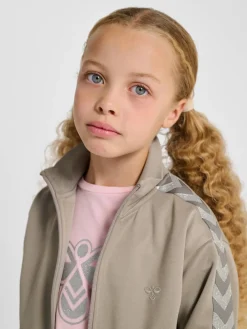 hmlJR REG POLY TAPE GIRL ZIP JACKET