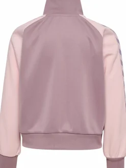 hmlJR REG POLY TAPE ZIP JACKET